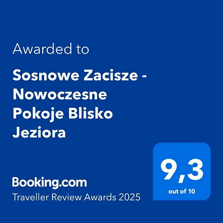 Homestay Sosnowe Zacisze - Nowoczesne Blisko Jeziora *